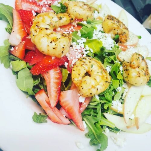 Strawberry & Shrimp Salad